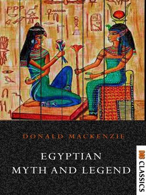 cover image of Egyptian Myth And Legend